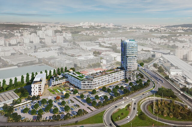 Carnaxide ganha projeto imobiliário de 80 milhões com escritórios, hotel e um túnel