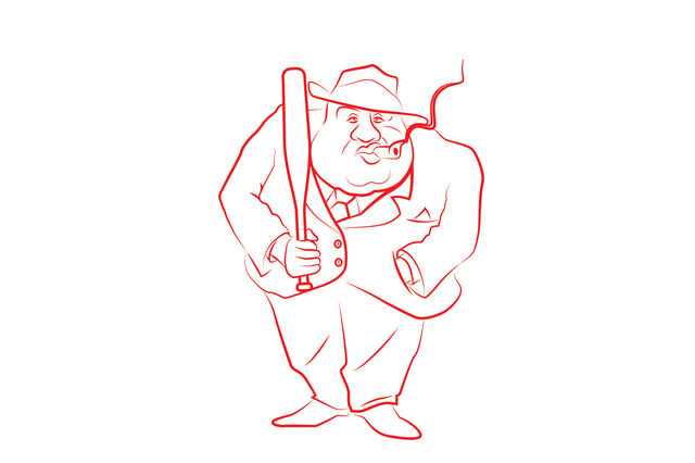O CEO e o taco de baseball 