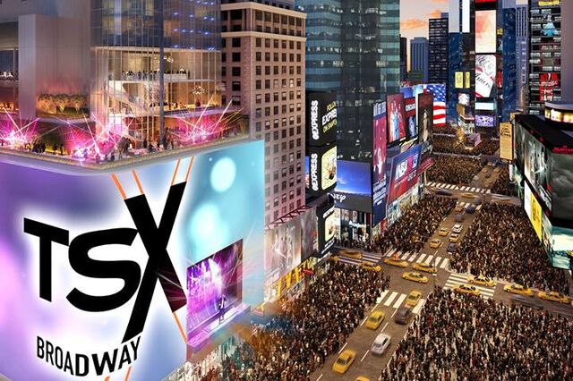 Novo 'billboard' na Times Square deixa marcas sair do ecrã com um palco 