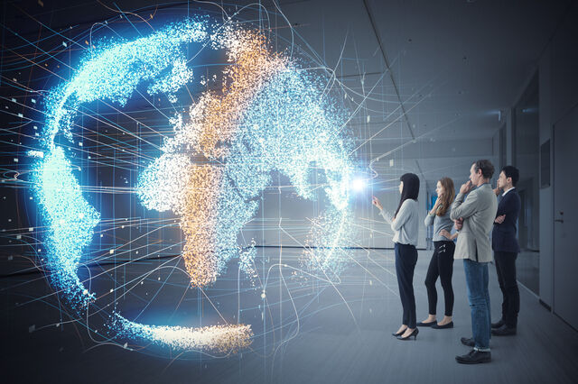Alunos à volta do mundo