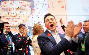 Comediante Zelenskiy vence eleições presidenciais na Ucrânia