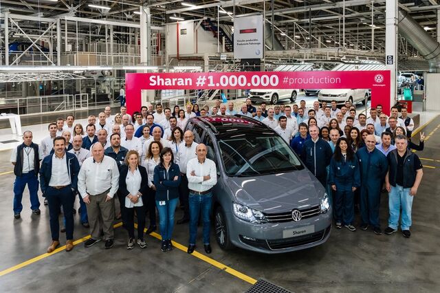 Autoeuropa já produziu um milhão de Sharan