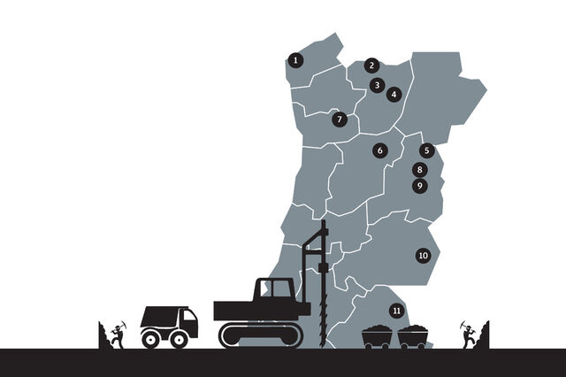 Onde há lítio em Portugal?