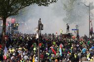 Protestos em Paris 1 de maio