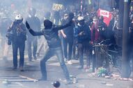 Protestos em Paris 1 de maio