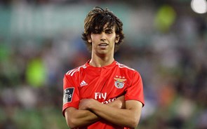 Benfica valoriza quase 4% após proposta de 126 milhões por João Félix