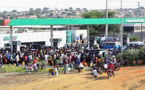 luanda angola gasolina gasoleo combustiveis filas