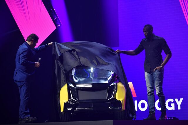 Usain Bolt lança carro elétrico minúsculo