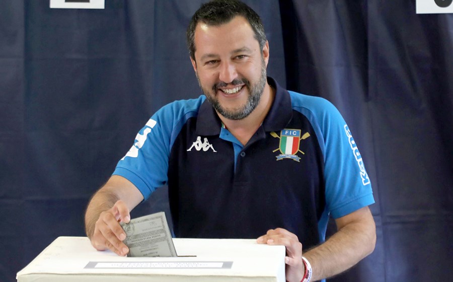 Liga de Salvini vence e torna-se o maior partido em Itália 