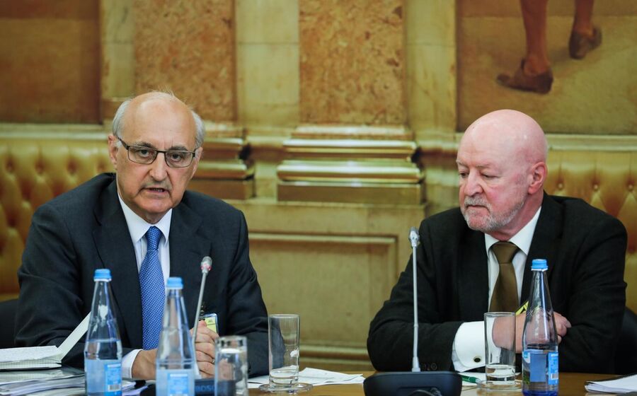 José Cunha Pereira (esquerda) e Carlos Eduardo Santos (direita)
