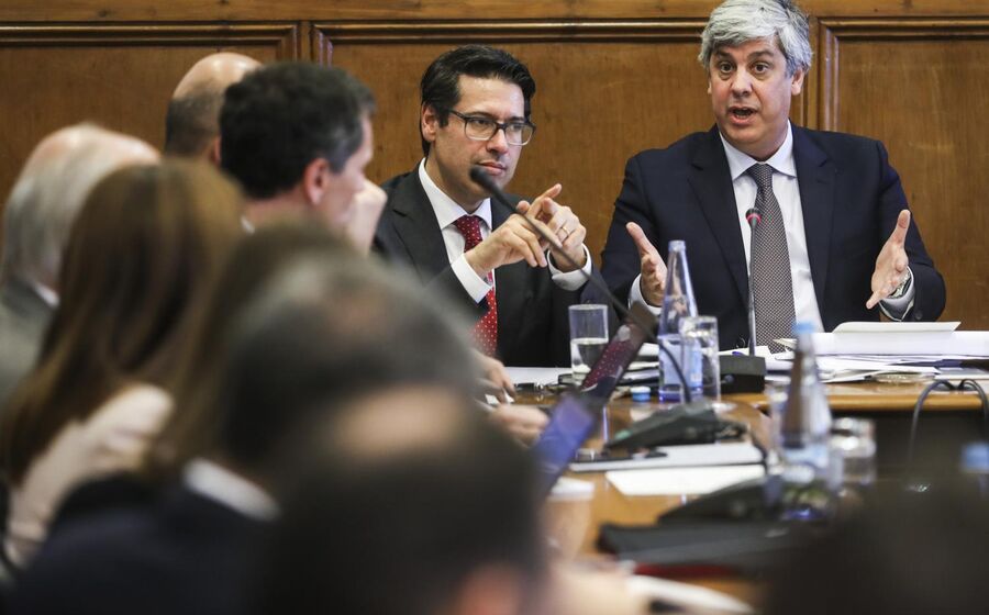mario centeno ministro finanças parlamento