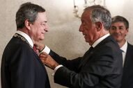 Mario Draghi Marcelo Rebelo de Sousa