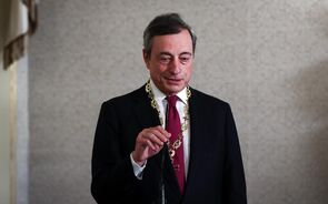 Mario Draghi Marcelo Rebelo de Sousa