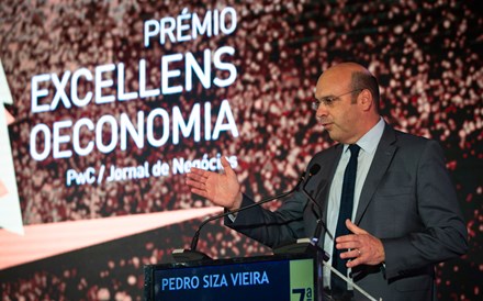 Pedro Siza Vieira fez o discurso institucional da cerimónia de atribuição dos prémios.