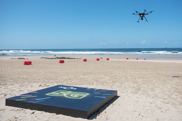 5G da Nos “salva” surfista em Matosinhos