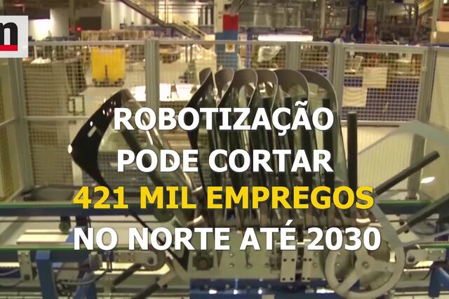 Robôs tiram mais empregos a Norte do que no resto do país