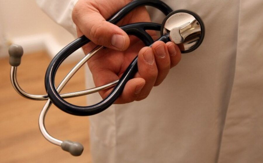 Médicos, estetoscopio, saude