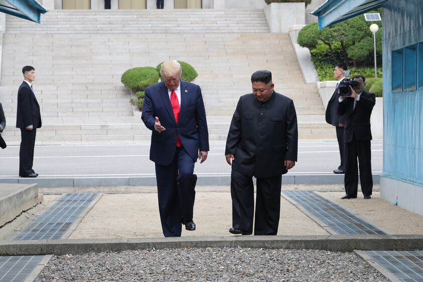 Donald Trump, Kim Jong-un