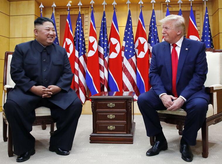 Donald Trump, Kim Jong-un