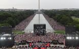 As imagens da celebração do Dia da Independência nos EUA