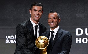 Cristiano Ronaldo, João Félix, Benfica e Jorge Mendes vencem Globe Soccer Awards