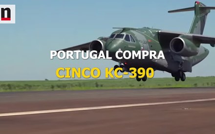 Portugal compra cinco aviões KC-390 por 827 milhões