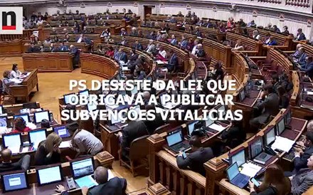 Negócios explica o que se passa com a publicação das subvenções vitalícias dos políticos