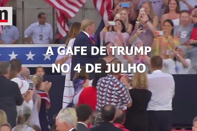 A gafe de Trump: exército dos EUA 'tomou conta dos aeroportos' em 1775
