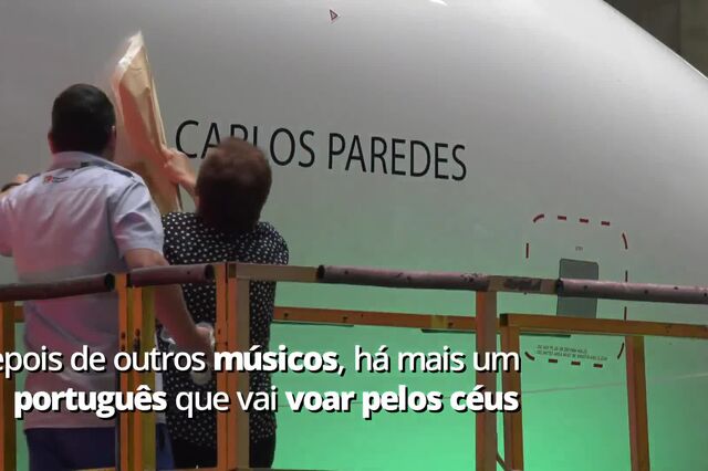 Guitarrista Carlos Paredes dá nome a novo avião da TAP