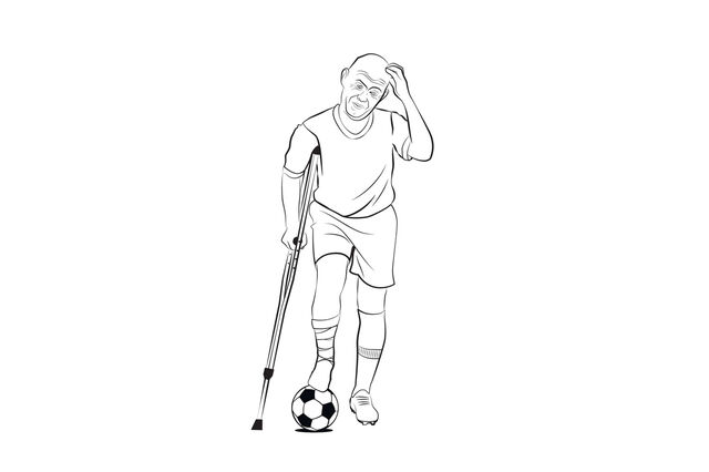 É futebol a dor que deveras sentes