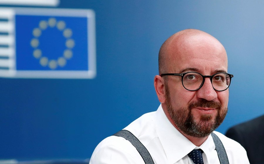 Presidente do Conselho Europeu: Charles Michel 