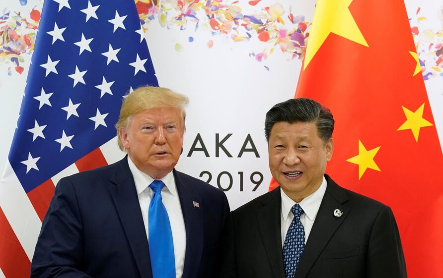 Donald Trump Xi Jinping
