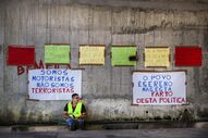 greve dos motoristas