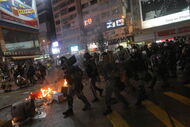 Manifestações Hong Kong