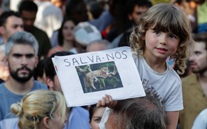 Manifestação em defesa da Amazónia junta 700 pessoas em Lisboa