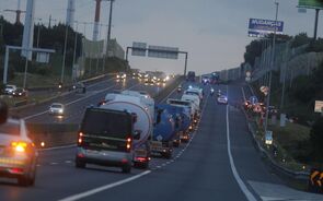 camiões combustíveis greve motoristas matérias perigosas 