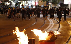 Manifestações Hong Kong