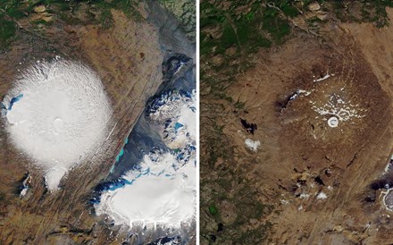 A Islândia vai despedir-se do primeiro glaciar que desapareceu