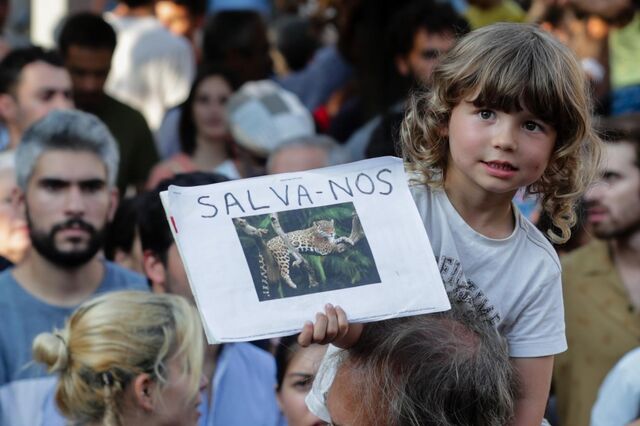 Manifestação em defesa da Amazónia junta 700 pessoas em Lisboa