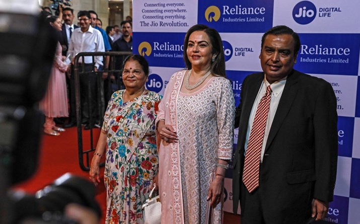 Ambani, da Reliance Industries