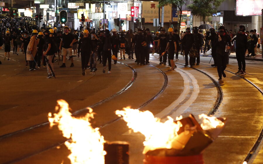 Manifestações Hong Kong