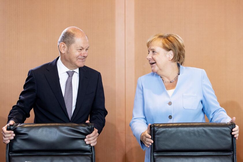 Merkel Scholz