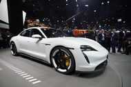 Porsche Taycan turbo S electric