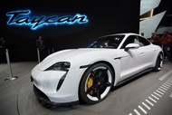 Porsche Taycan turbo S electric