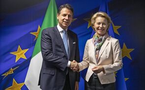 Giuseppe Conte, Ursula von der Leyen
