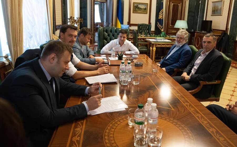 Volodymyr Zelenskiy  Igor Kolomoisky