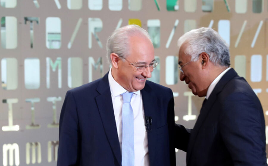 Rui Rio e António Costa