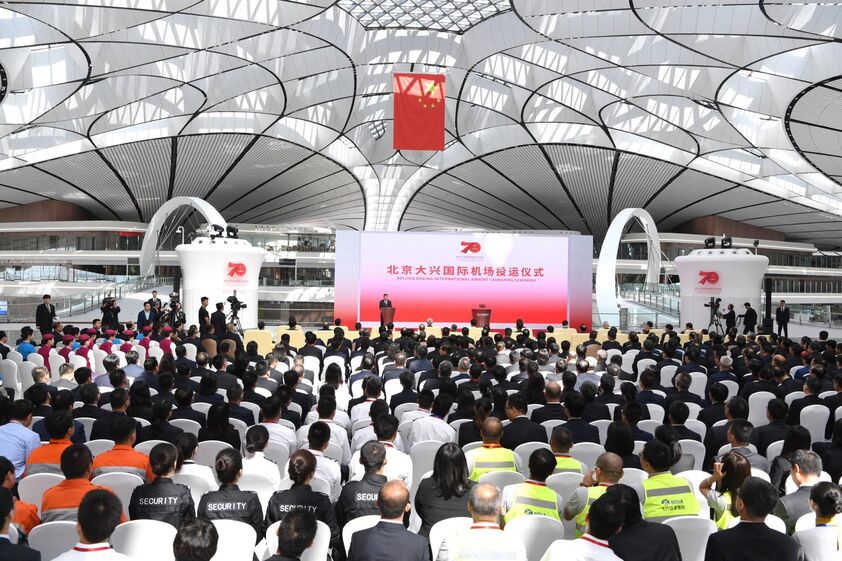 Daxing International Airport aeroporto pequim