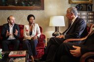 Rui Tavares Joacine Katar Moreira Marcelo Rebelo de Sousa
