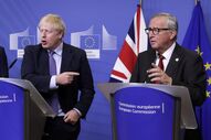 Juncker, Boris Johnson
